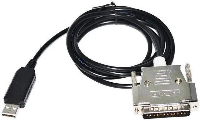 Alt view image 6 of 6 - JAENFONG FTDI FT232RL USB TO 25PIN DB25 MALE RS232 ADAPTER SERIAL COMMUNICATION CABLE FOR KANTRONICS KPC2 KPC-3+ AND ARM DEBIAN TNC KABLE (1.8M Length)