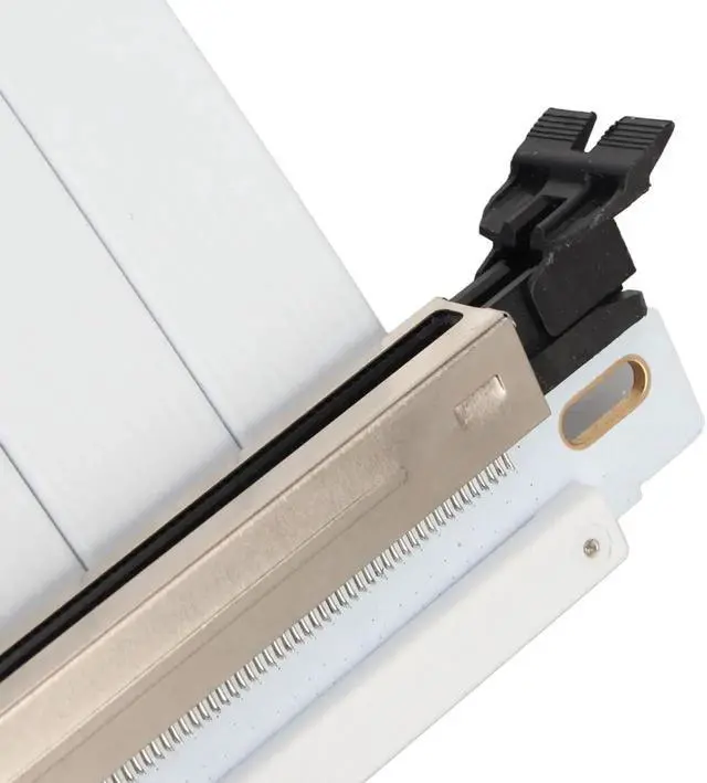 Alt view image 6 of 7 - JAENFONG PCIE 4.0 x16 Extender Riser Cable, High Speed Flex Dual Sided Reverse 180 Degree PCI E Ports GPU Graphic Card Extension Cable for RX 7900 7800 7700 7600 7500,etc (White) 20CM