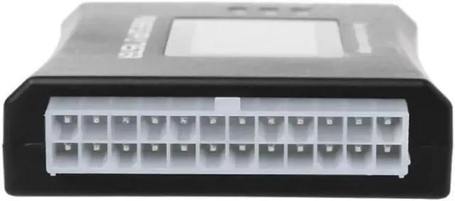 Alt view image 5 of 6 - JAENFONG New Digital LCD PC Computer Power Supply Tester 20/24 Pin 4 PSU ATX SATA HDD Testers