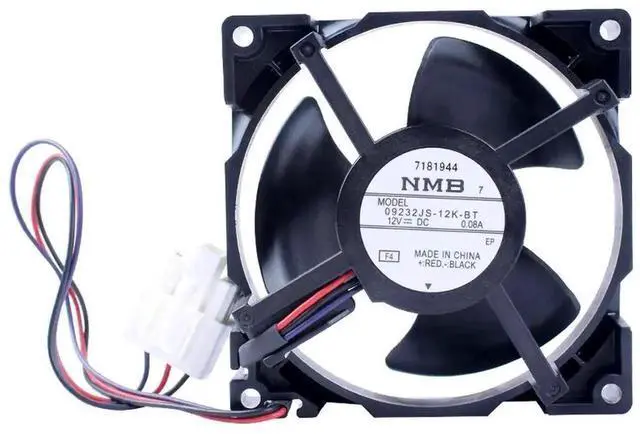 Main image of JAENFONG  FOR 09232JS-12K-BT 9.2cm DC12V 0.08A for Refrigerator Cooling Fan