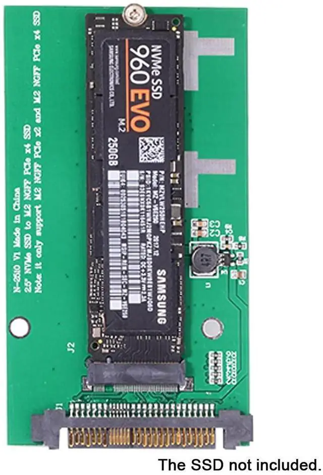 Alt view image 3 of 7 - JAENFONG  SFF-8639 NVME U.2 to NGFF M.2 M-Key PCIe SSD Adapter for Mainboard Replace Intel SSD 750 p3600 p3700