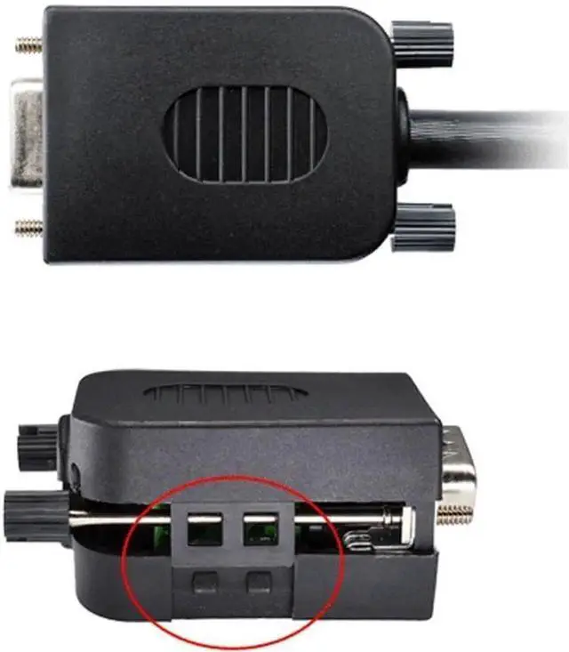 Alt view image 6 of 6 - JAENFONG  DB9 Breakout Connector to Wiring Terminal RS232 D-SUB Male Serial Adapters Port Breakout Board Solder-Free Module with case(Female Serial Adapter)