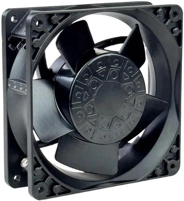 Alt view image 4 of 7 - for ebmpapst 4600N Axial Fan115V 12038 Industrial Cooling Fan All-Metal Heat-Resistant Cooling Fan 4600N, 2-Pin 20W
