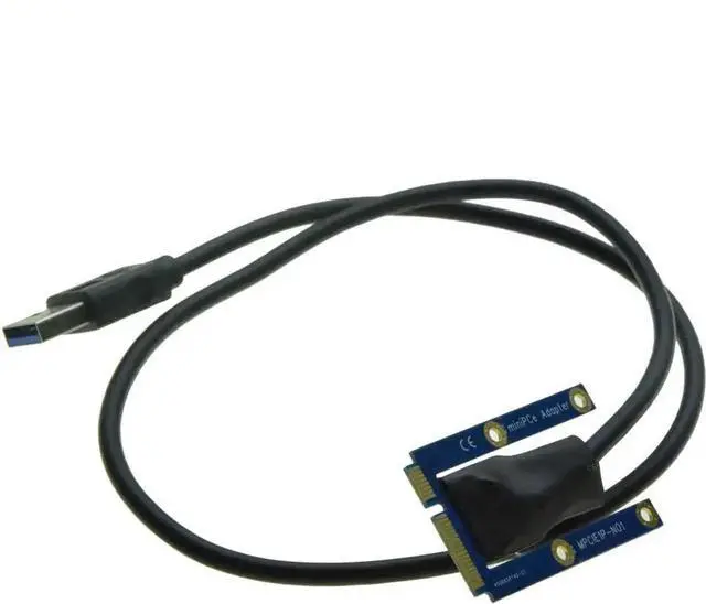 Alt view image 5 of 6 - JAENFONG  Mini PCIe 1 to 3 PCI express 1X slots Riser Card Expansion adapter Mini ATX Laptop to PCI-e Port Multiplier