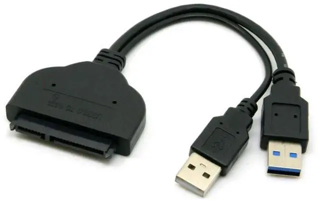 Alt view image 3 of 7 - JAENFONG M.2 NGFF B/M-Key SATA SSD to 2.5" SATA Hard Disk PCB Converter Adapter (Not Work NVEM SSD to SATA) with SATA to USB 3.0 Data Cable