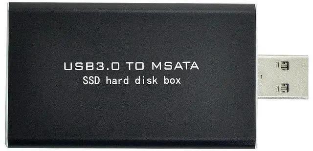 Alt view image 6 of 7 - JAENFONG  Mini PCI-E mSATA to USB 3.0 External SSD PCBA Conveter Adapter Pen Driver Card with Case