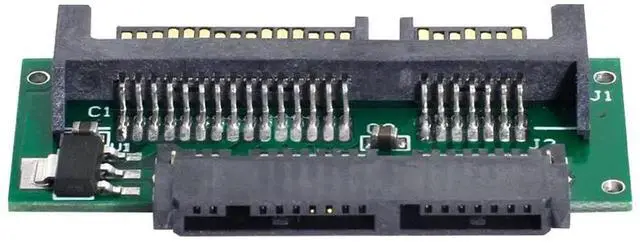 Alt view image 3 of 7 - JAENFONG 1.8" Micro SATA to 2.5" SATA PCB Converter Adapter for Laptop Internal SSD HDD Hard Disk Drive Upgrade Extension