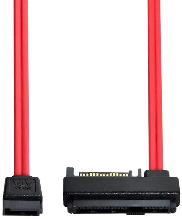 Alt view image 4 of 7 - JAENFONG SAS 29Pin SFF-8482 Male to 7Pin SATA Male Hard Disk Drive Raid Cable Adapter with 15Pin SATA Power Port 50cm