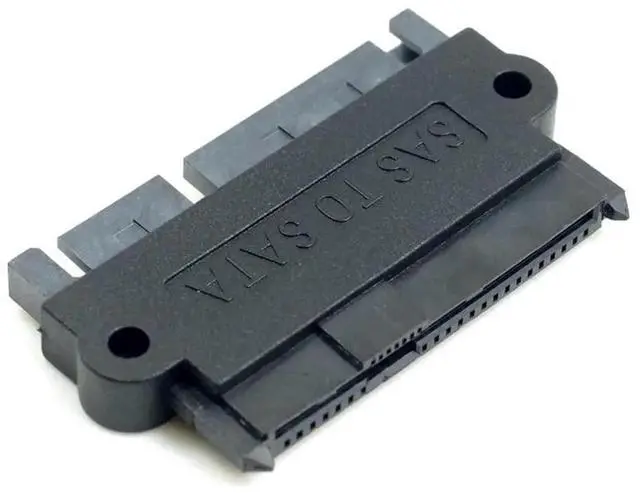 Alt view image 6 of 7 - JAENFONG SAS to SATA Adapter SFF-8482 29Pin SAS Hard Disk Drive to Motherboard SATA 22Pin Converter Adapter