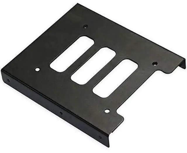 Alt view image 6 of 6 - JAENFONG 2.5" to 3.5" Internal SSD/HDD Mounting Kit, Metal Bracket Adapter with SATA 3.0 Cable