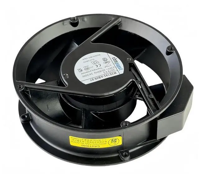 Alt view image 2 of 7 - JAENFONG  for EBM PAPST W2E143-AB09-01 Axial Cooling Fan, High Temperature Resistant Fan, 172X172X51mm 6078ES 230V 24/30W Case Cooling Fan