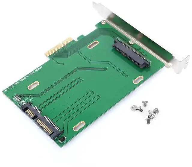Alt view image 5 of 7 - JAENFONG PCI-E 3.0 x4 Lane to U.2 U2 Kit SFF-8639 Host Adapter for Intel Motherboard & 750 NVMe PCIe SSD