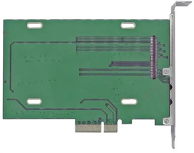 Alt view image 6 of 7 - JAENFONG PCI-E 3.0 x4 Lane to U.2 U2 Kit SFF-8639 Host Adapter for Intel Motherboard & 750 NVMe PCIe SSD