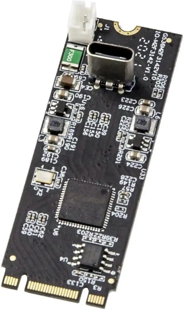 Main image of JAENFONG USB 3.1 Gen 2 10 Gbps 1 Port Type-C M.2 22x60 B+M Key Expansion Card ASMedia ASM3124 SY-ADA20232