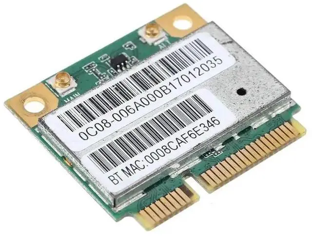 Alt view image 6 of 6 - AW-NB097H AW-NB100H AW-NB126H AR9485 AR3012 AR5B225 300Mbps Half Mini PCI-Express BT4.0 Wlan Wireless Wifi Card Adapter