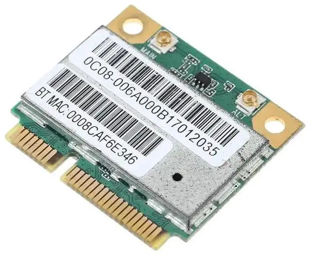 Alt view image 5 of 6 - AW-NB097H AW-NB100H AW-NB126H AR9485 AR3012 AR5B225 300Mbps Half Mini PCI-Express BT4.0 Wlan Wireless Wifi Card Adapter