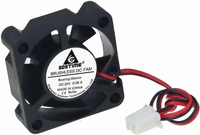 Alt view image 5 of 6 - JAENFONG 1pcs Gdstime DC 24V 3cm 30x30x10mm 2Pin Portable Cooling Fan 30mm x 10mm 3010 Mini DC Brushless Cooler Heatsink Motor Fan