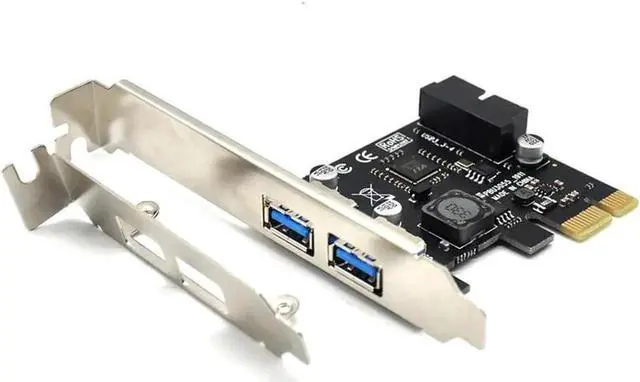 Alt view image 5 of 7 - JAENFONG USB 3.0 PCI Express(PCIe) Expansion Card, PCI-e X1 to 4 Ports USB 3.0(2 USB Type-A+USB Internal 20Pin) Controller Card-Build in Self-Powered Technology-No Need Additional Power Supply