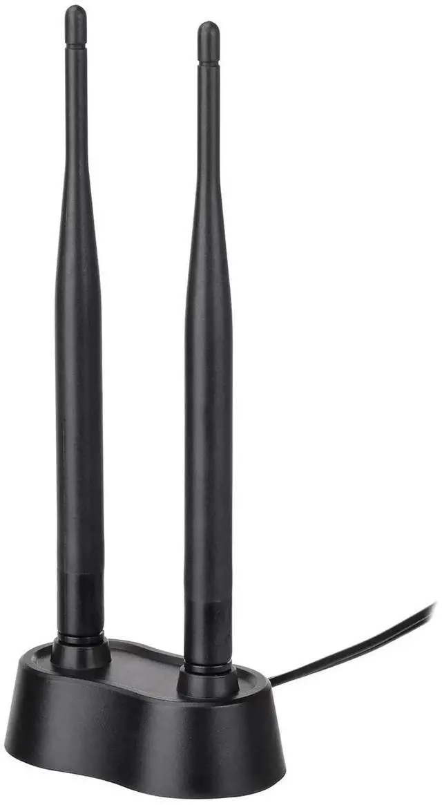 Alt view image 4 of 6 - 6.0dBi Omnidirectional Dual Band WiFi Antenna RP-SMA Male for Wireless Network Router Hotspots, PCI PCIe WiFi Cards