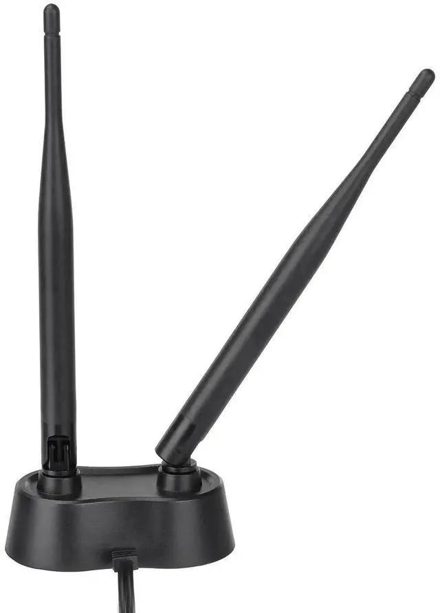 Alt view image 3 of 6 - 6.0dBi Omnidirectional Dual Band WiFi Antenna RP-SMA Male for Wireless Network Router Hotspots, PCI PCIe WiFi Cards