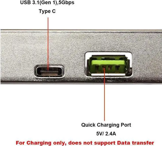 Alt view image 3 of 4 - JAENFONG PCIe Express Card to USB 3.0 Type-C w/ 2.4A Quick Charging and 19Pin USB 3.0 Dual,Port Power by 15pin SATA