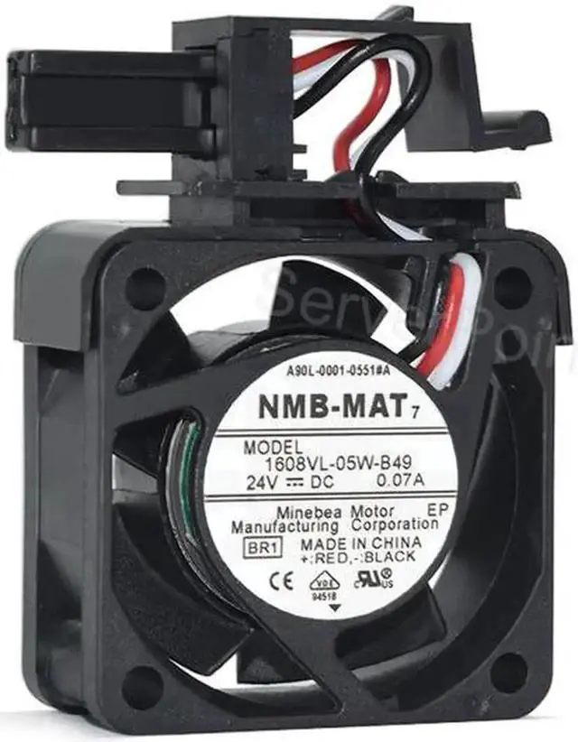 Alt view image 2 of 2 - JAENFONG 1608VL-05W-B49 Square Cooling Fan For NMB-MAT Minebea Motor Cooler 40*40*20mm 4020 DC24V 0.07A