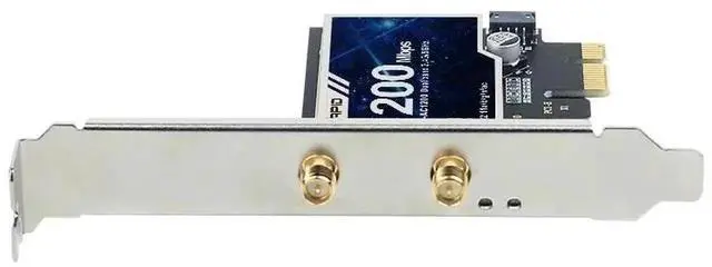 Alt view image 3 of 6 - WiFi 5 PCI-E Adapter AC1200 Wireless Network Card 2.4G/5GHz 802.11AC For Bluetooth 4.2 Desktop Windows 7/8/10/11