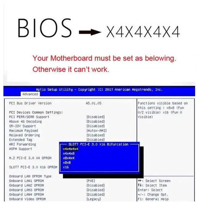 Alt view image 3 of 7 - JAENFONG Dual 2X M.2 NVME AHCI to Slimline SFF-8654 8X PCIE Express 3.0 4.0 Raid Card VROC Raid0 Hyper Adapter