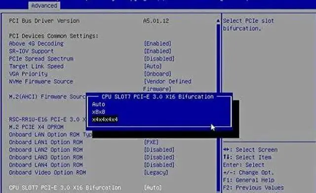 Alt view image 2 of 7 - JAENFONG PCIe 4.0 16x to 4X M.2 NVME SSD Adapter Card PCIe 4.0 GEN4 Full Speed Bifurcation Four-Bay Board Expansion Card 1 to 4 M.2 NVMe SSD Adapter Support 2242 2260 2280 22110 (No Heatsink)