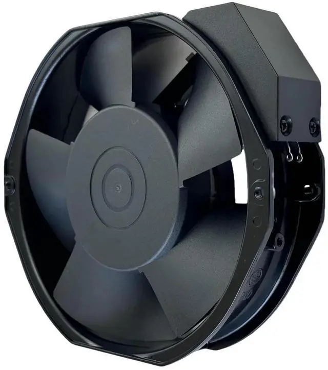 Alt view image 6 of 7 - JAENFONG  for ebm-papst W2E142-BB01-01 7056ES Cooling Fan,230V 50/60Hz 27/28W 172×150×38mm Metal high Temperature Resistant Fan,172cm Axial Flow Cooling Fan
