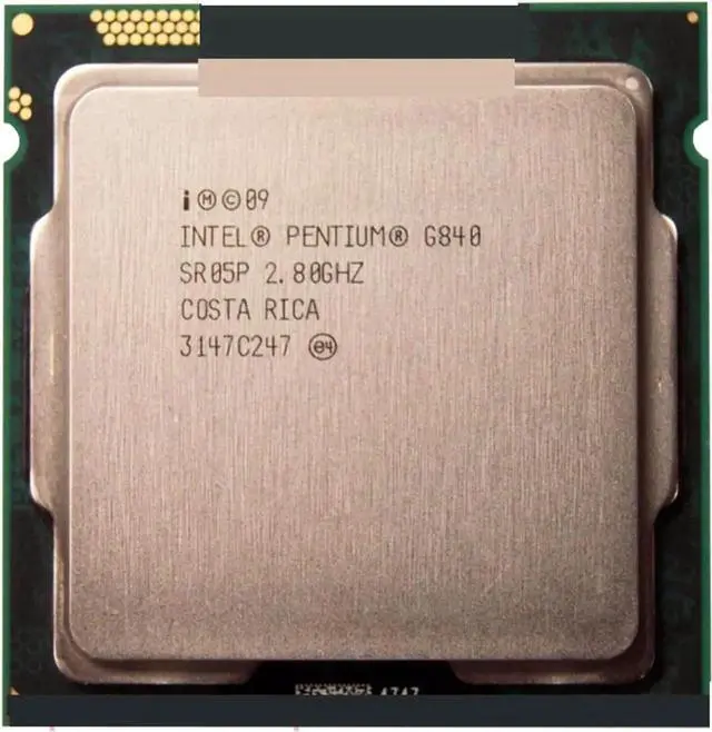 Main image of CPU CPU P G840 SR05P Processor 2.80GHz 3M Dual-Core Socket 1155 Speedy Ship Out processing unit