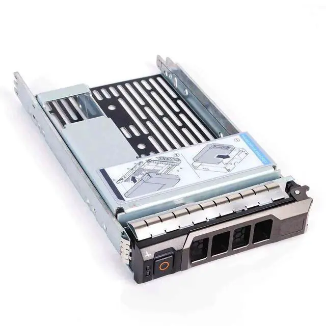 Alt view image 4 of 4 - JAENFO3.5 inch Hard Drive Tray Caddy with 2.5" HDD Adapter SSD SAS SATA Bracket Compatibility for D.ELL PowerEdge Servers 13th Generation R230, R330, T330, R430, T430, 12th Generation R320, T320, R420