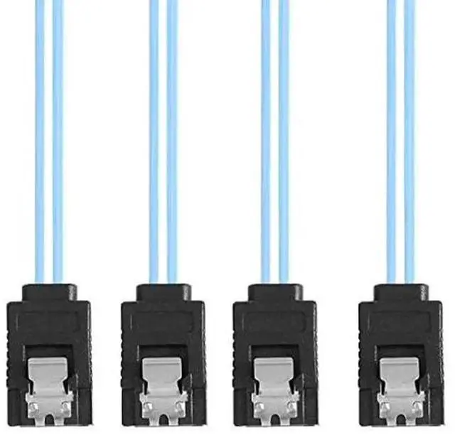 Alt view image 6 of 7 - JAENFONG Internal Mini SAS SFF-8087Host to 4 SATA 7pin Target Hard Disk 6Gbps Data Server Raid Cable 100cm