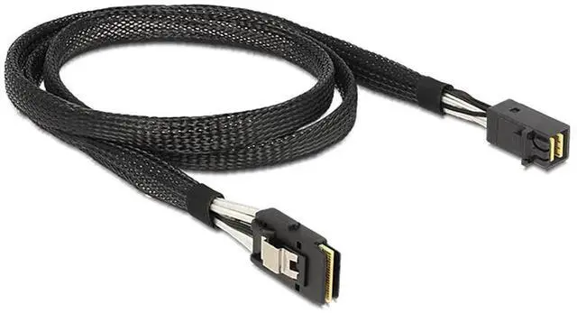 Alt view image 6 of 7 - JAENFONG Internal Mini SAS SFF-8087 to Mini SAS High Density HD SFF-8643 Data Server Hard Disk raid Cable 50cm
