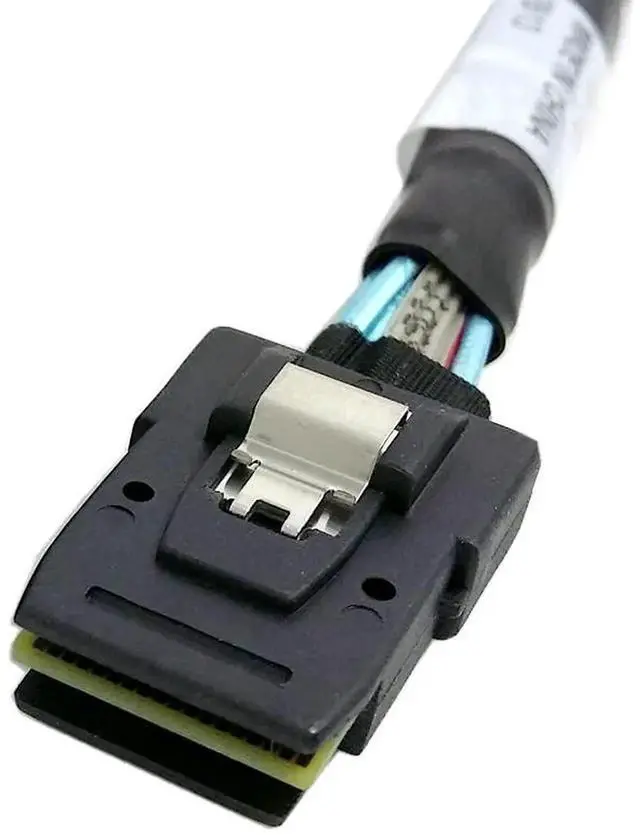 Alt view image 5 of 7 - JAENFONG Internal Mini SAS SFF-8087 to Mini SAS High Density HD SFF-8643 Data Server Hard Disk raid Cable 50cm