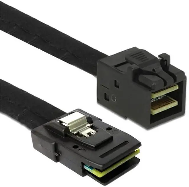 Alt view image 7 of 7 - JAENFONG Internal Mini SAS SFF-8087 to Mini SAS High Density HD SFF-8643 Data Server Hard Disk raid Cable 50cm