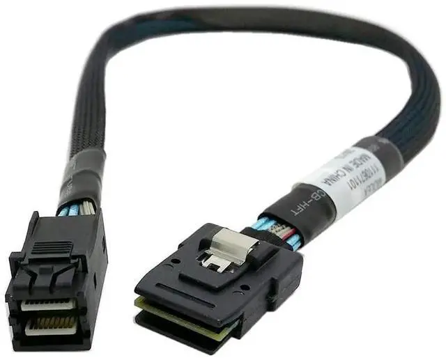 Alt view image 3 of 7 - JAENFONG Internal Mini SAS SFF-8087 to Mini SAS High Density HD SFF-8643 Data Server Hard Disk raid Cable 50cm