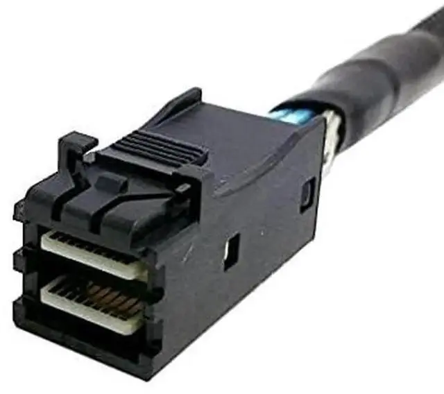 Alt view image 2 of 7 - JAENFONG  U.2 U2 SFF-8639 NVME PCIe SSD Cable for Mainboard Intel SSD 750 p3600 p3700 M.2 SFF-8643 Mini SAS HD 50cm