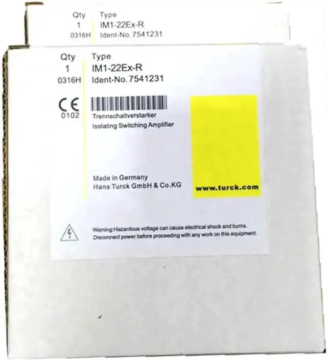 Alt view image 3 of 3 - JAENFONG  TURCK IM1-22EX-R 7541231 Isolating switching amplifier