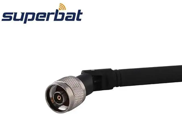 Alt view image 3 of 3 - 5dbi 2.4GHz Omni Booster WIFI Antenna RP-N Male for D-LinkR LinksysR WET11 Wireless Router WLAN PCI Card Rubber Aerial