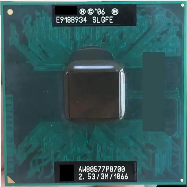 Main image of CPU CPU Laptop c 2 Duo P8700 CPU Processor 3M Cache/ 2.53GHz /1066/Dual-Core Laptop Processor for
