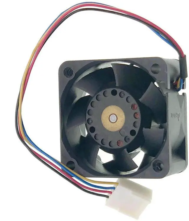 Alt view image 6 of 6 - JAENFONG New Cooling Fan for THA0412AD 4020, Axial high Airflow Cooling Fan DC 12V 0.60A 20.6CFM 5.16W 4-Pin 4-Wire Size:40 * 40 * 20mm.