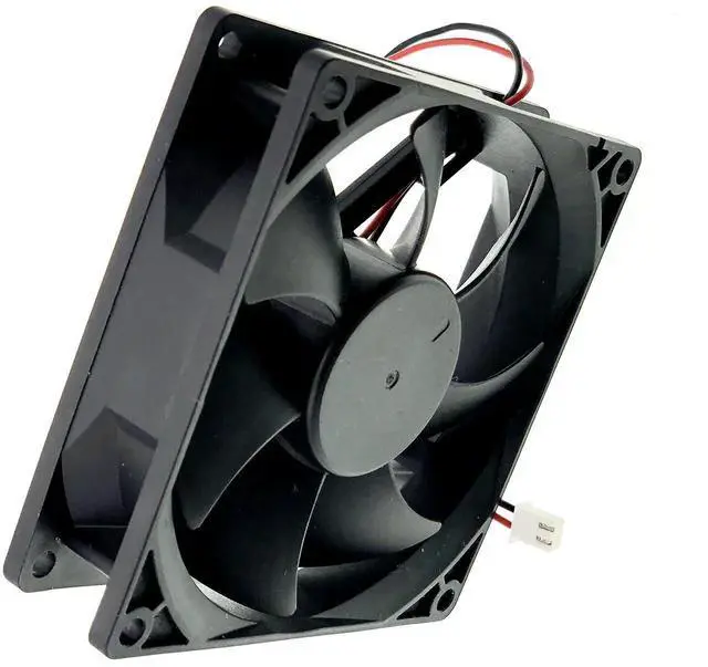 Alt view image 6 of 7 - JAENFONG New Cooling Fan for POWERYEAR PY-9225H12S DC 12V 0.35A 9025,Size: 90X90X25mm 2-pin 2-Wire DC Brushless Fan.