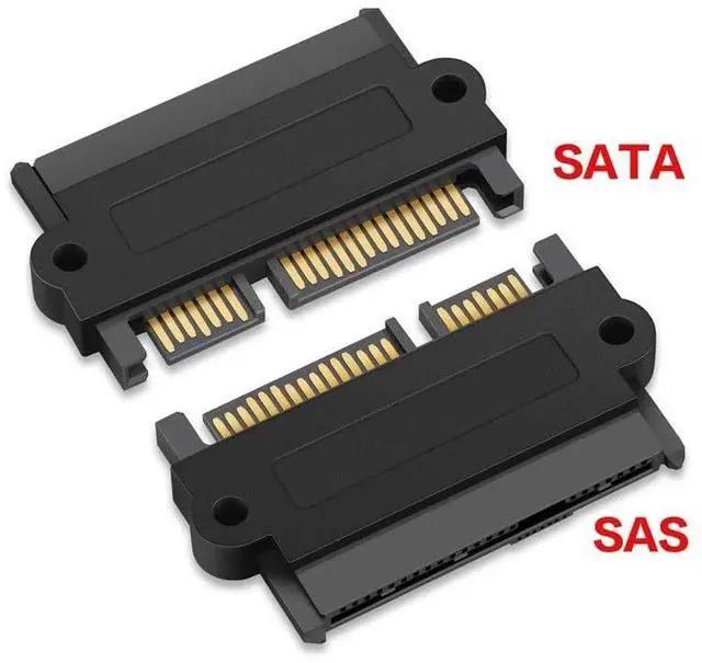 Alt view image 4 of 7 - JAENFONG SFF-8482 29Pin SAS to SATA Adapter SAS Hard Disk Drive to Motherboard SATA 22Pin Converter Adapter