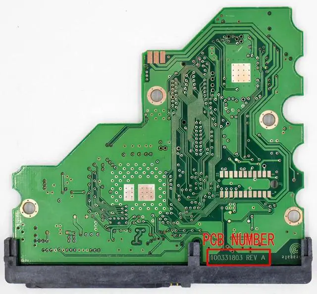 Alt view image 2 of 3 - forSeagate Desktop Hard Drive Circuit Board Number 100331803 REV A / 100331803 REV B , ST340014AS