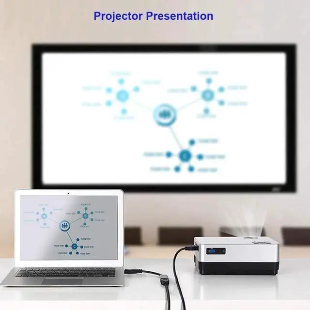 Alt view image 6 of 7 - JAENFONG DisplayPort to HDMI Adapter DP to HDMI Adapter Cable Male to Female Support 1080P 3D for Display Port Enabled Desktops and Laptops to Connect to HDMI Displays Adapter