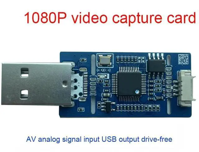 Main image of JAENFONG CVBS to USB Capture Analog AV-to-USB Camera Module - UVC Free Drive Compatible with Windows/Linux/Android/MAC