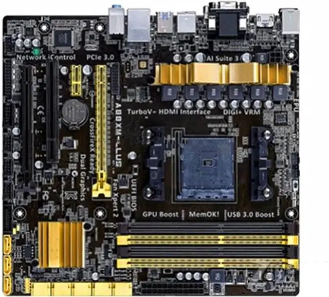 Main image of Fit forASUS A88XM-PLUS Motherboard Socket FM2+ FM2 DDR3 A88X Desktop Computer Motherboards