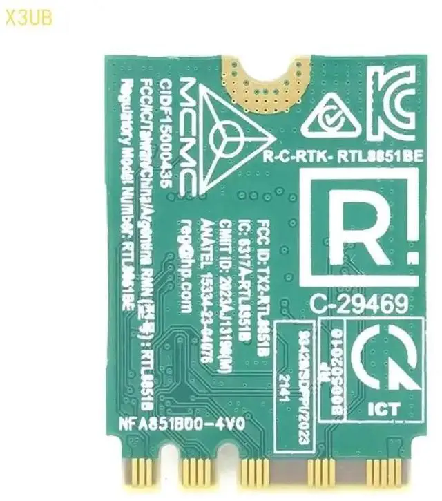 Main image of X3UB AX900 RTL8851BE WiFi6 5Ghz Networking Adapter For PC Desktop Laptop Double Band Bluetooth-compatible 5.2 Support