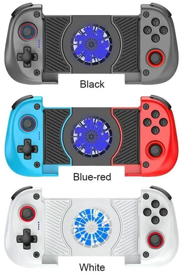 Alt view image 3 of 4 - JAENFONG HOT-X3 Mobile Phone Gamepad With Cooling Fan Bluetooth Mobile Phone Gaming Controller Vibration For Android/Ios/Switch/PC